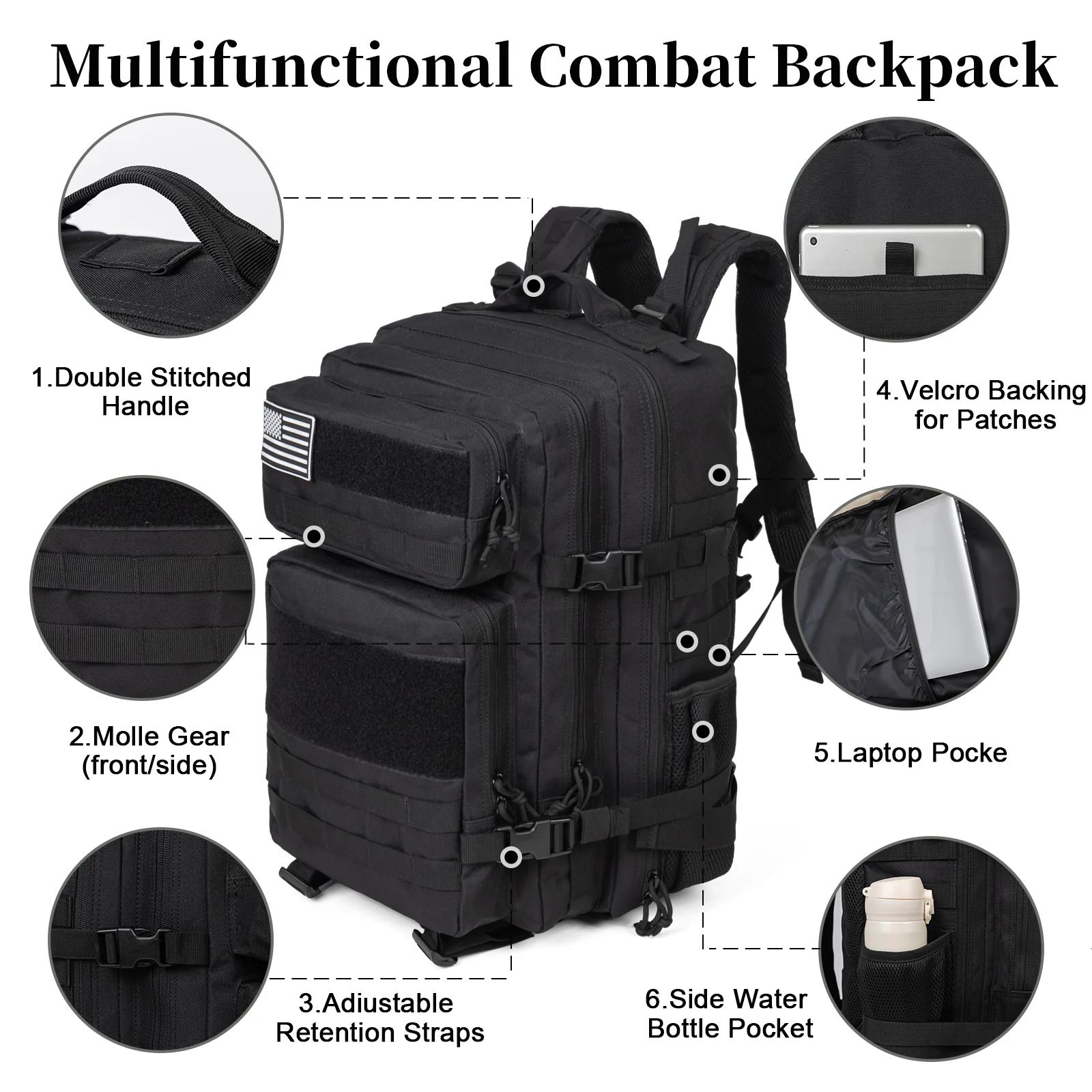 60L Ordu Askeri Taktik Sırt Ça - Urban Backpack Tactical incelemesi ve fiyatı