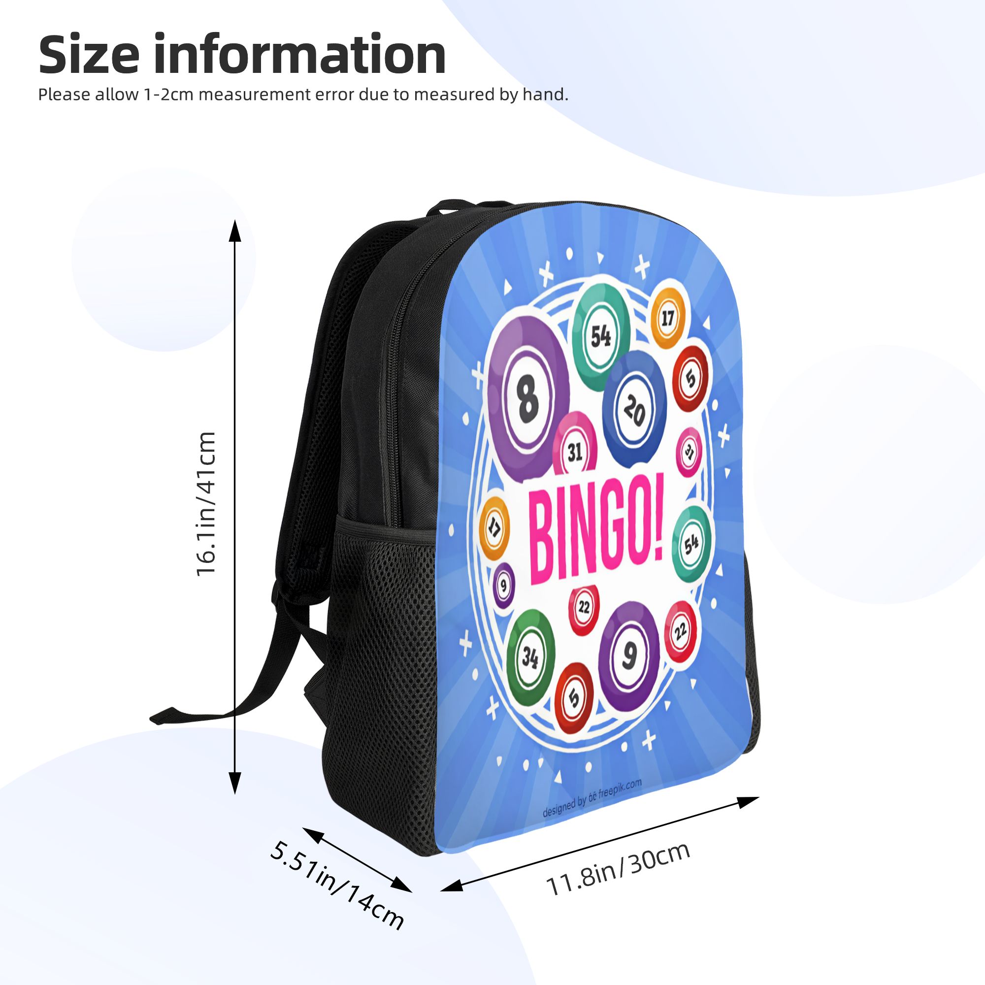 Bingo Topları Kağıt Oyunu Sırt - School Backpack Teen incelemesi ve fiyatı