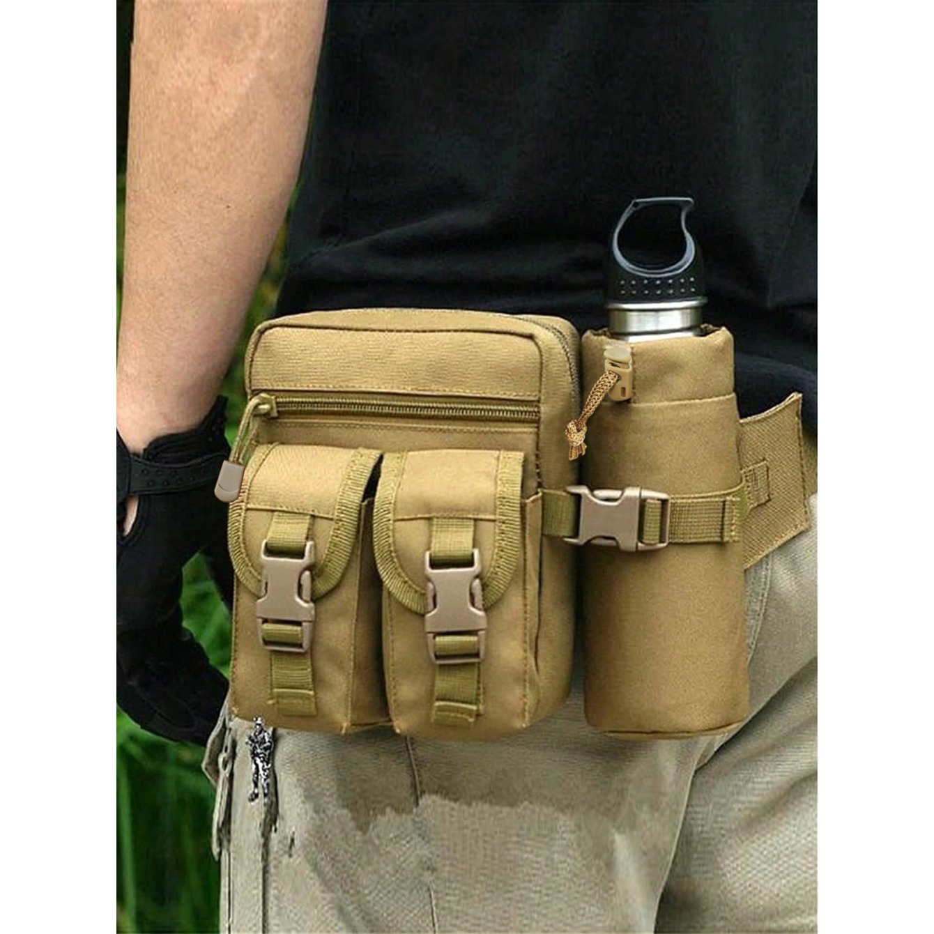 Şık Tasarımlı Erkek Bel Çantas - Hiking Backpack Waterproof incelemesi ve fiyatı