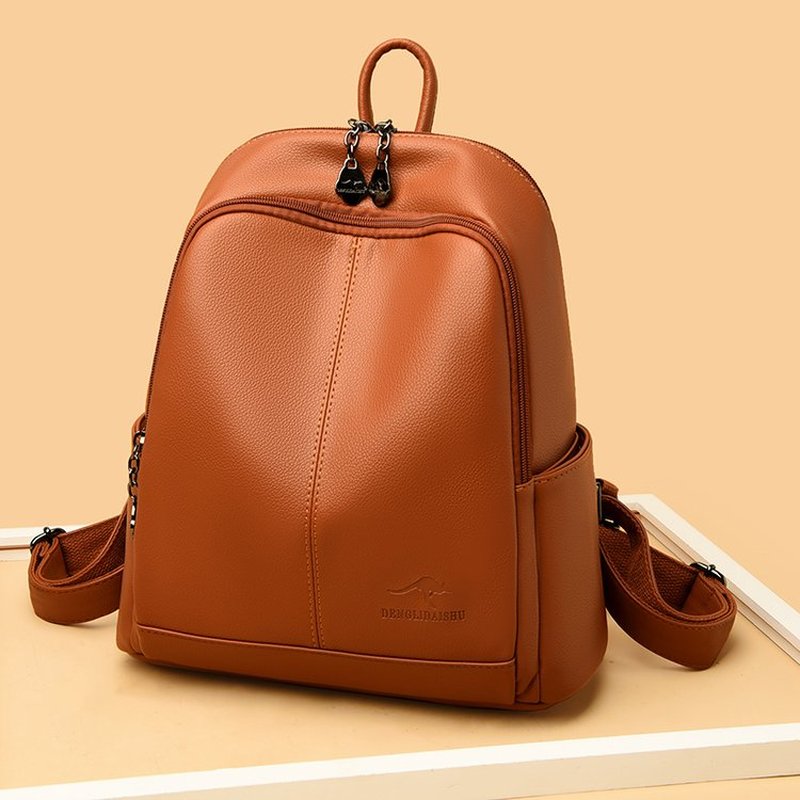 Yeni Kore Yumuşak PU Deri Büyü - Travel Backpack Anti Theft incelemesi ve fiyatı