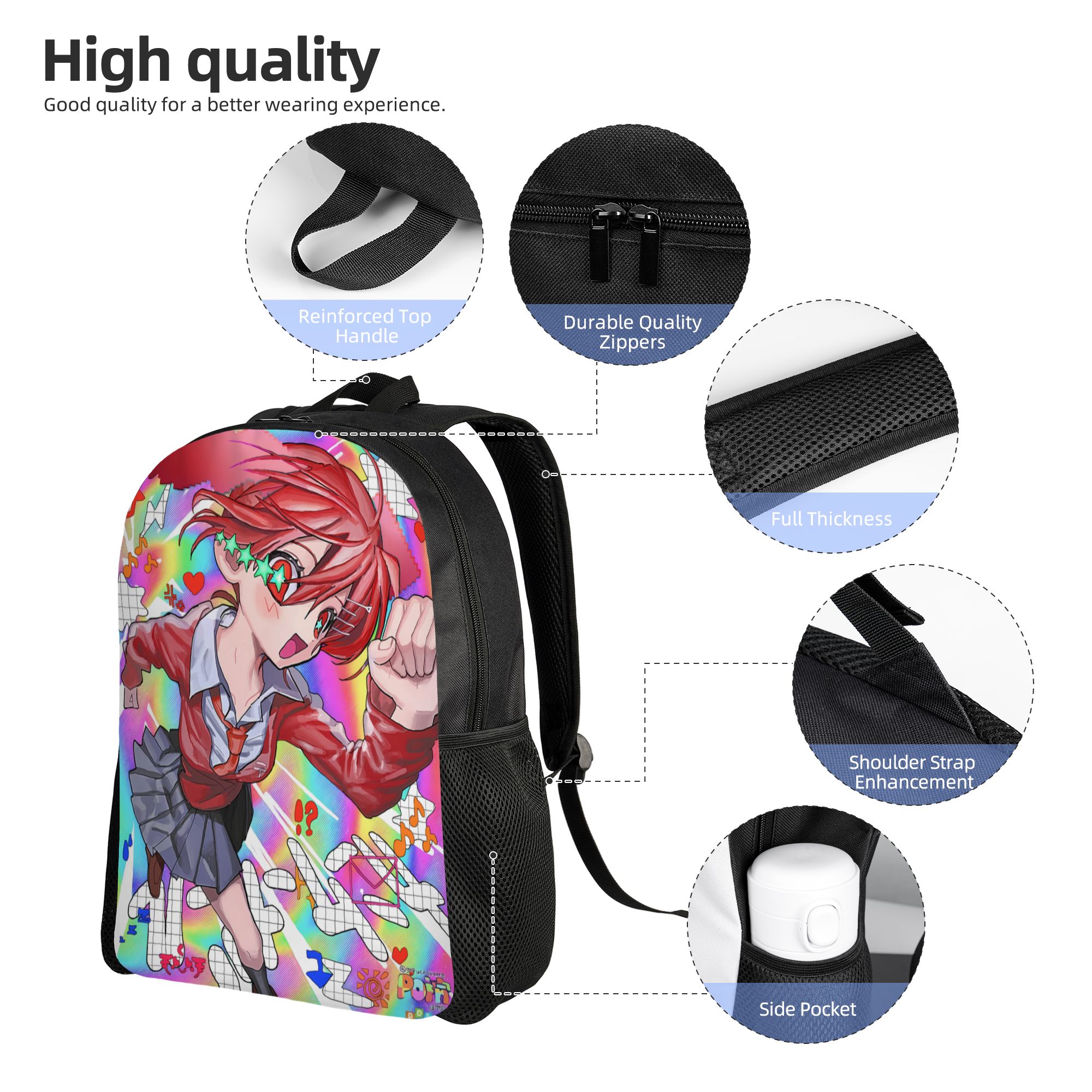 Kasane Teto Vocaloid Kız Sırt  - School Backpack Teen incelemesi ve fiyatı